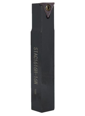 数控外圆车刀刀杆螺钉式装三角TC刀片刀粒STAC1616H-16N-LSSK