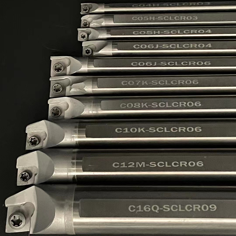 抗震钨钢内孔刀杆防震数控镗孔硬质合金车刀C16Q-SCLCR09车床镗刀