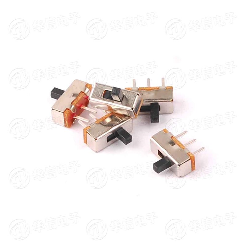 SS12D00G4 拨动开关 横柄式 二档 三脚 柄长4MM 三脚拨动 开关