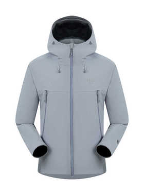 ITAT硬壳冲锋衣户外连帽防风防水透气无惧暴风雨情侣款压胶外套