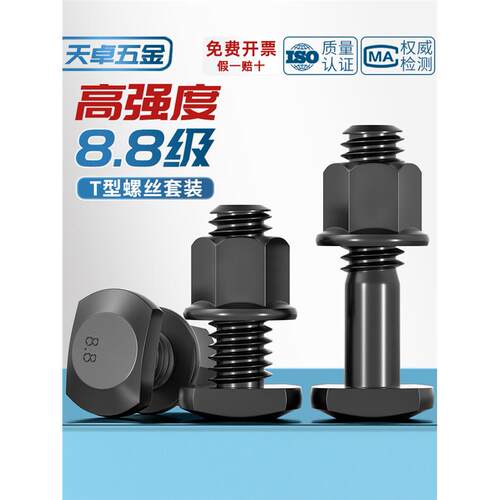 8.8级T型螺栓套装槽用模