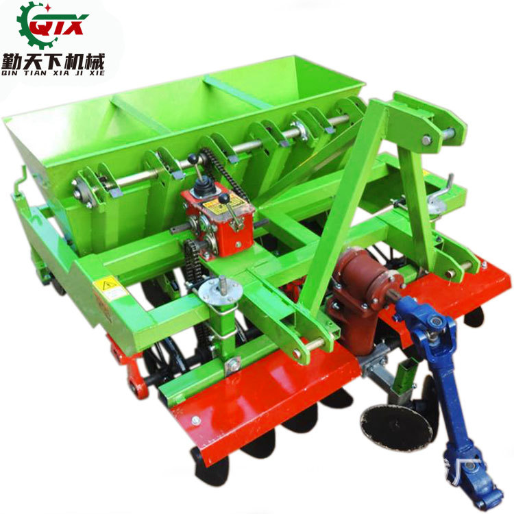 蒜苗蒜瓣点播机 四轮拖拉机前置收蒜机 农用新型大蒜播种机