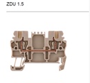 接线端子 导轨端子排 ZDU1.5 魏德米勒弹簧式 1.5平方 1775480000