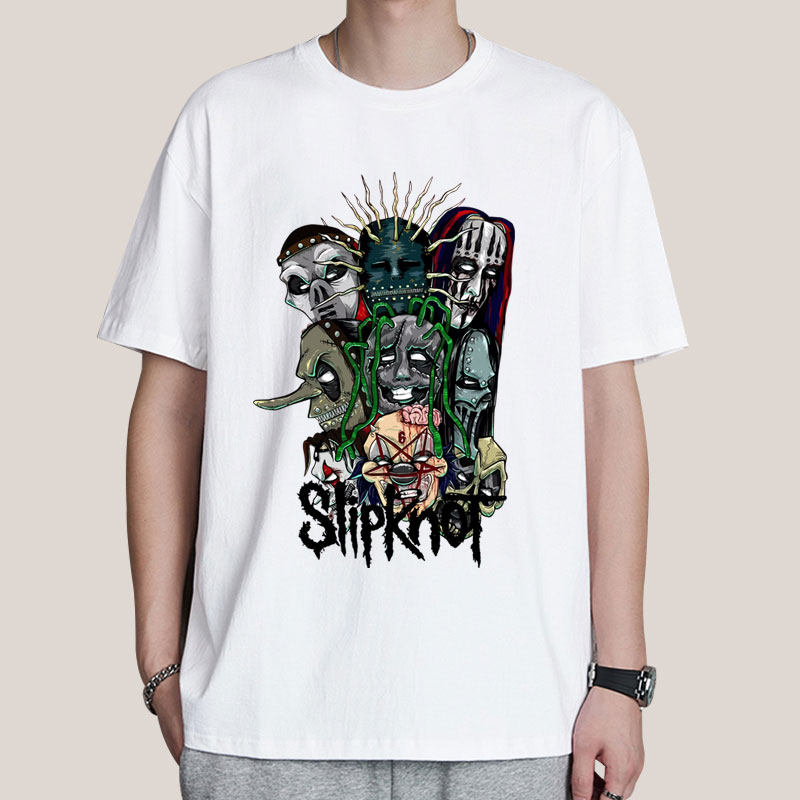 活结乐队周边Slipknot短袖T恤衫