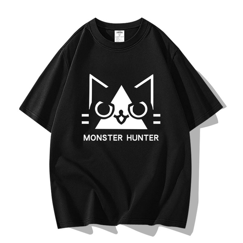 呆猫艾露猫周边短袖T恤衣服半袖