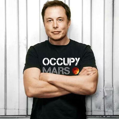 占领火星occupymars短袖T恤衣服