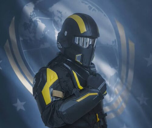绝地潜兵 helldivers2 B-01COS COSPLAY 道具 B-01全身甲