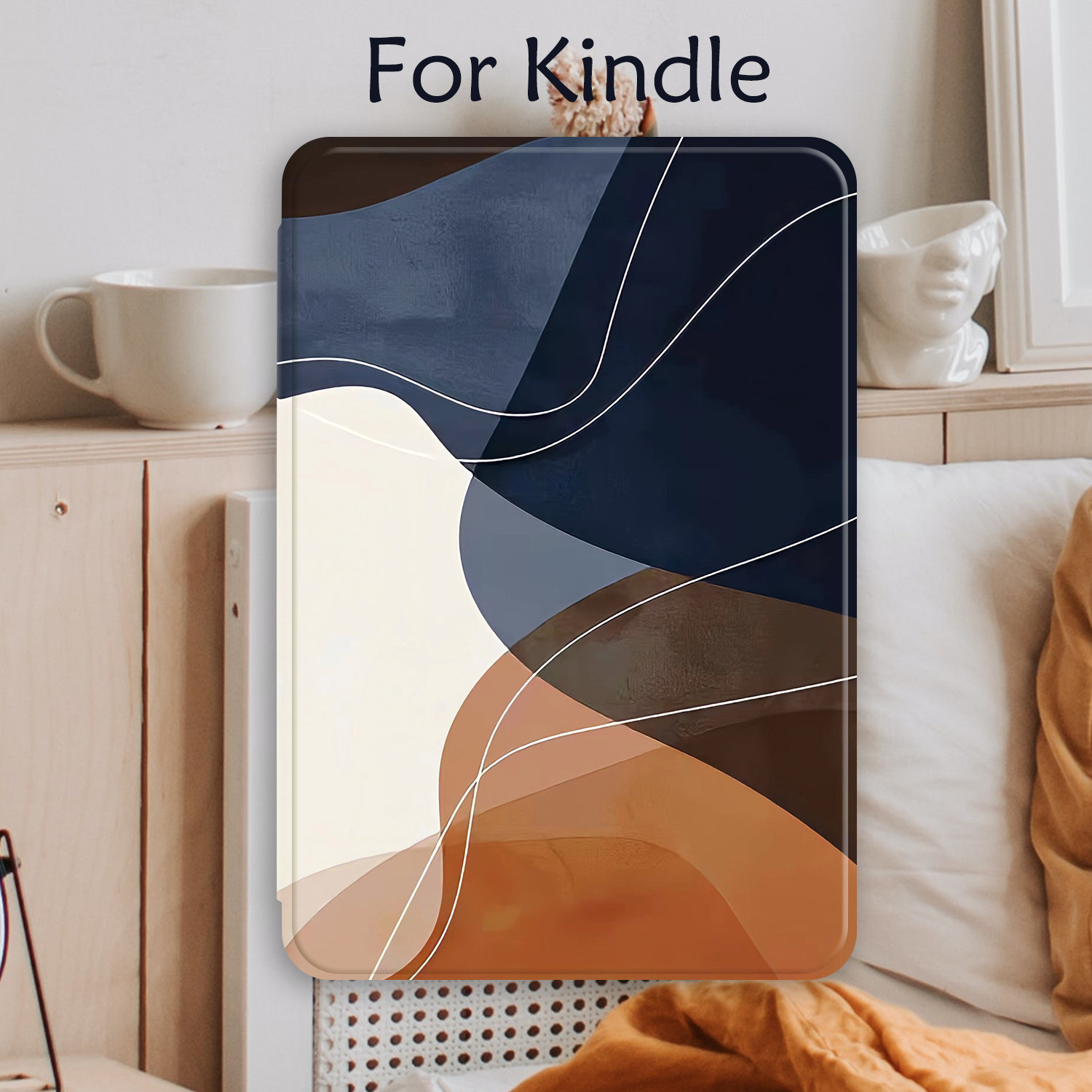 kindle电子书保护她莫兰迪色块