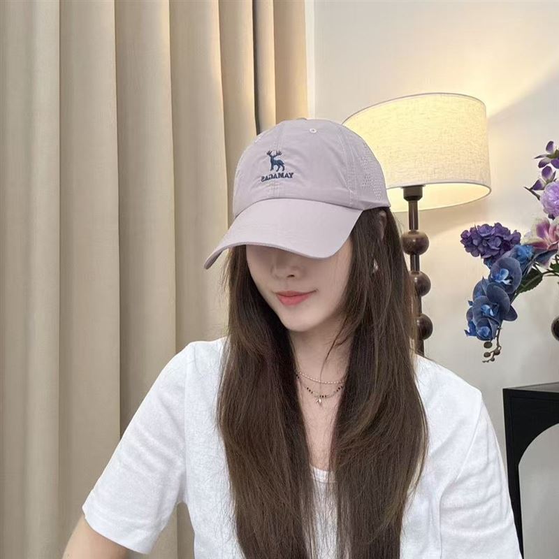 【买一顶送一顶】男女同款薄款软顶速干棒球帽夏季百搭透气遮阳户