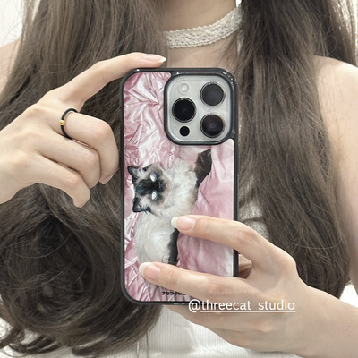 苹果iphone17pro猫咪手机壳