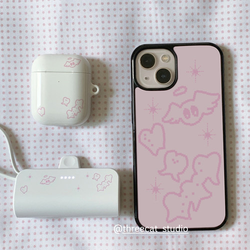 艺术像素天使iphone17手机壳