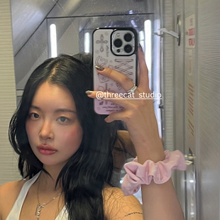 手机壳适用于iphone17promax 假期博主同款 16pro苹果15 12黑边11保护套Xsmax 韩系ins欧尼时尚 辣妹爱