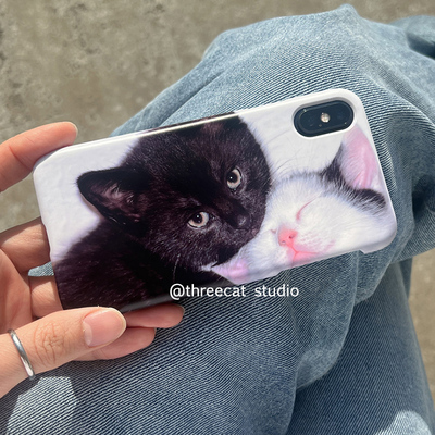 苹果17pro可爱猫咪菲林手机壳