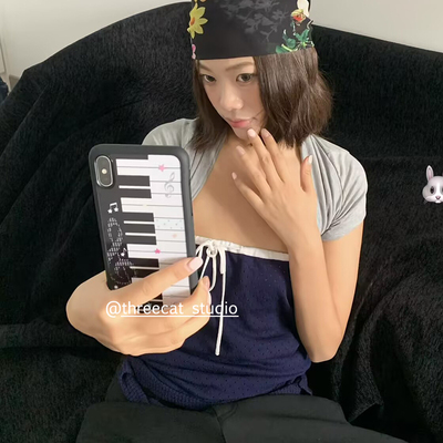 钢琴音乐符号星星17promax手机壳