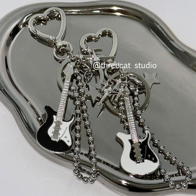 韩系ins小众y2k吉他贝斯包包挂件