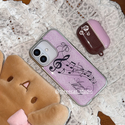 天使蕾丝浪漫旋律17promax手机壳