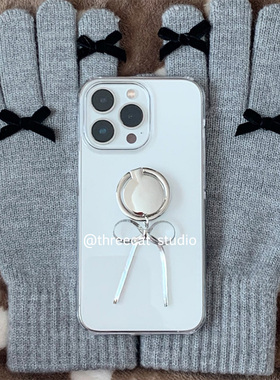 韩国ins小众设计高级感指环支架时尚流苏博主同款手机壳15适用于iphone15pro/16promax苹果14/13/12保护套11