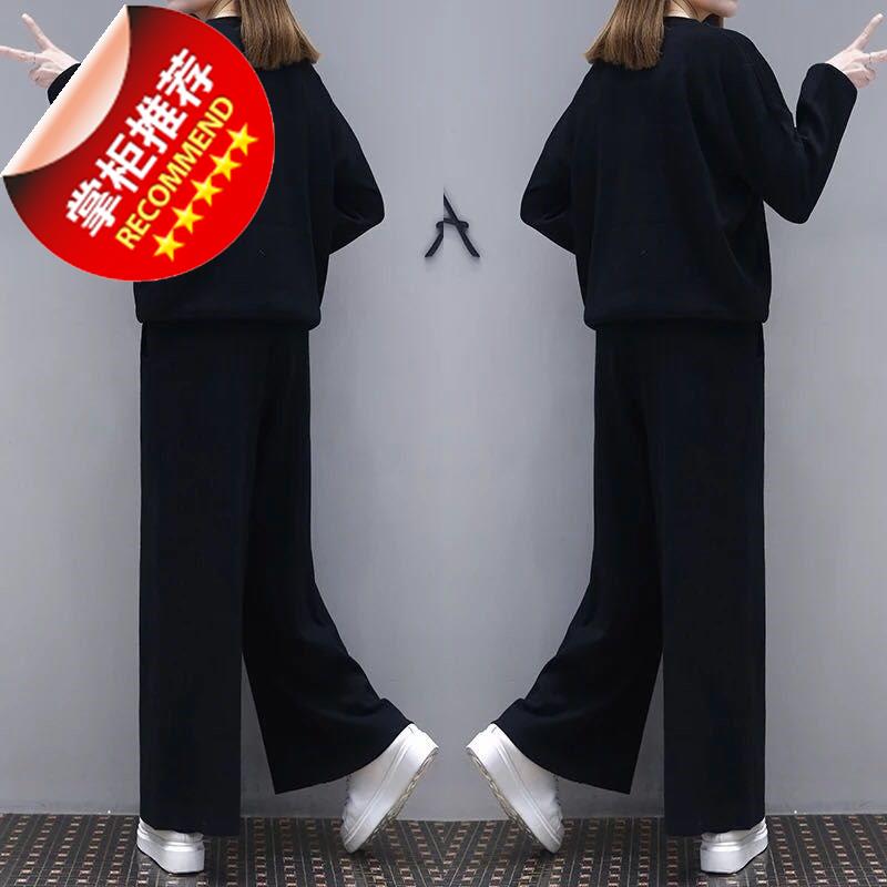 29019新款韩版休闲服大码显瘦时尚两件套潮运动套装春秋季卫衣|msdalam kategori Butik wanita / wanita, wanita saiz besar - dari Buy2taobao.com untuk memberikan perkhidmatan ejen Taobao profesional membeli