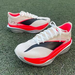 飞电6E跑步鞋2026新款碳板跑步鞋透气回弹男女同款中考体测慢跑鞋