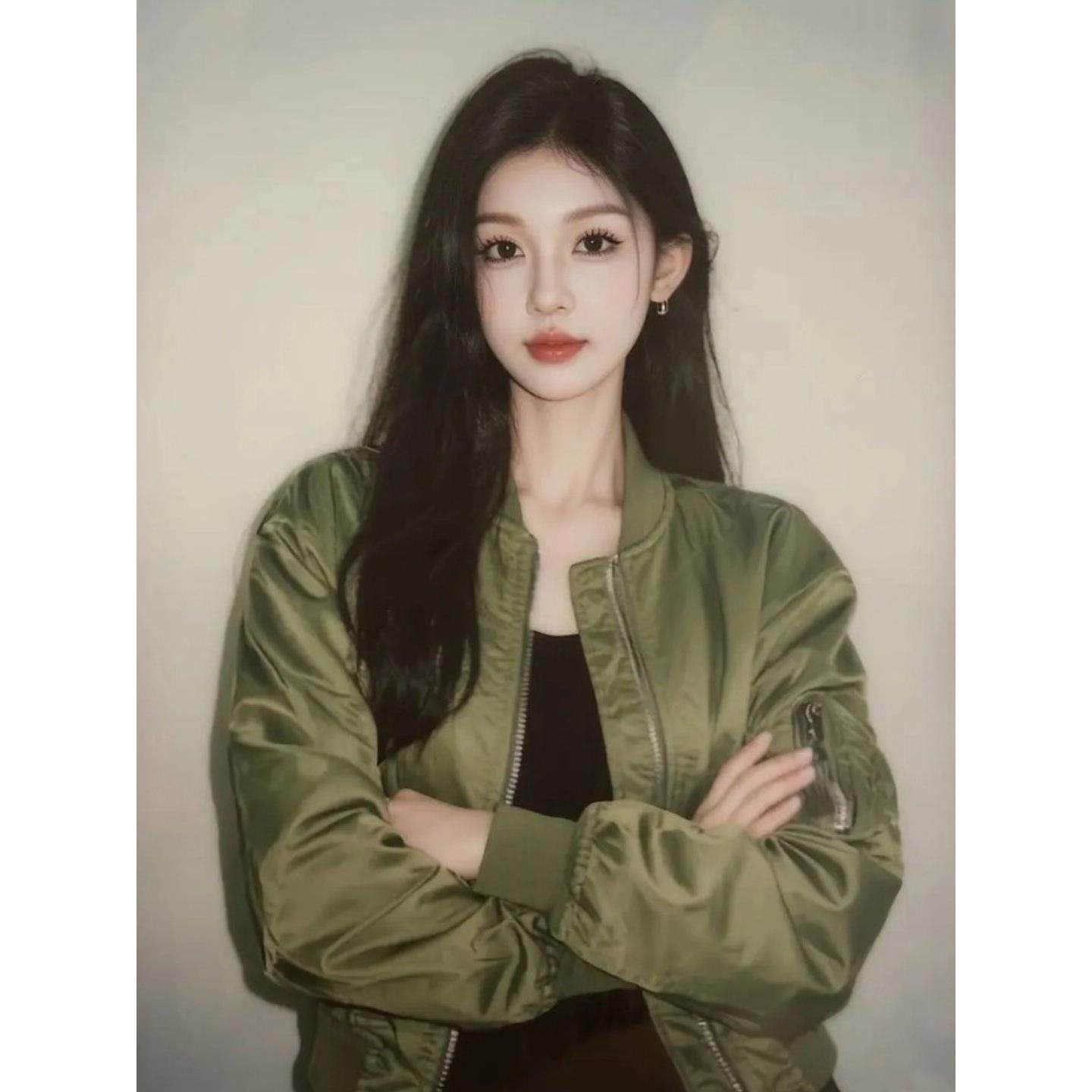 法式Rixo Kelly气质高级感休闲棒球服女百搭设计感长袖夹克小外套