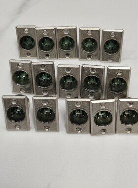 美国switchcraft  三芯卡侬座 平衡卡侬座 早期电