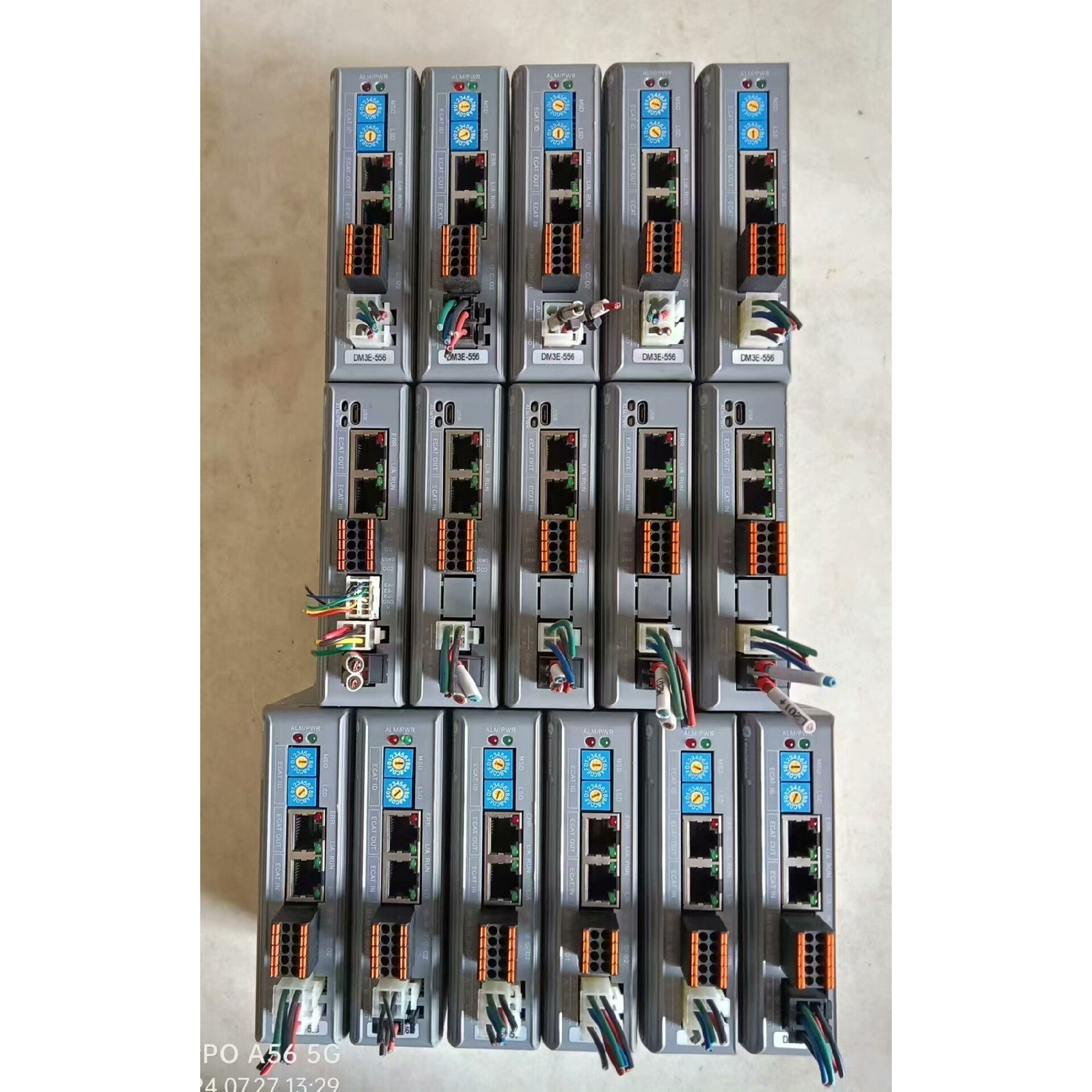 雷赛总线步进驱动器:DM3E-556/DM3C-EC556.