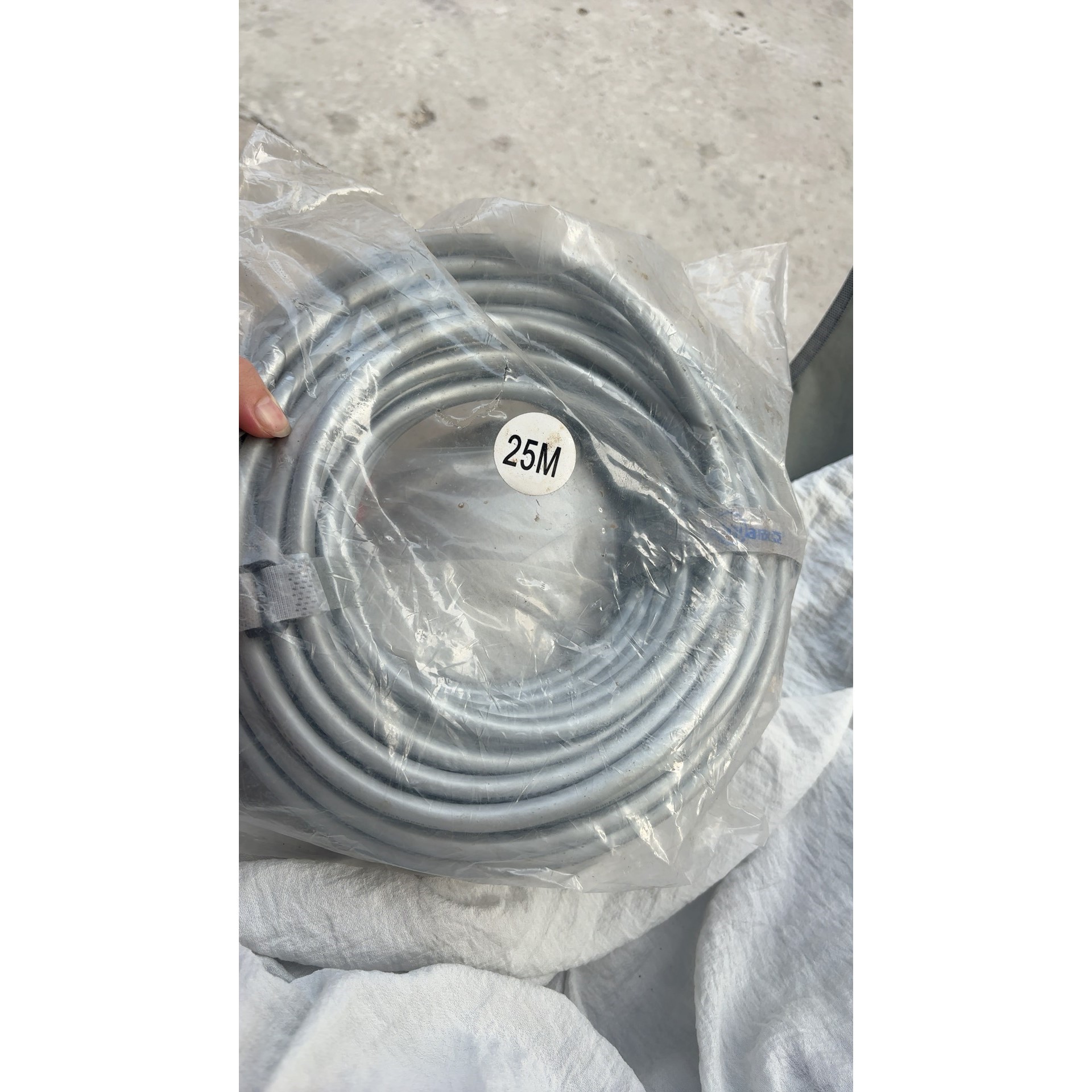 欣亚Xinya+HDMI线25米高清线两卷,导体镀锡无氧铜,