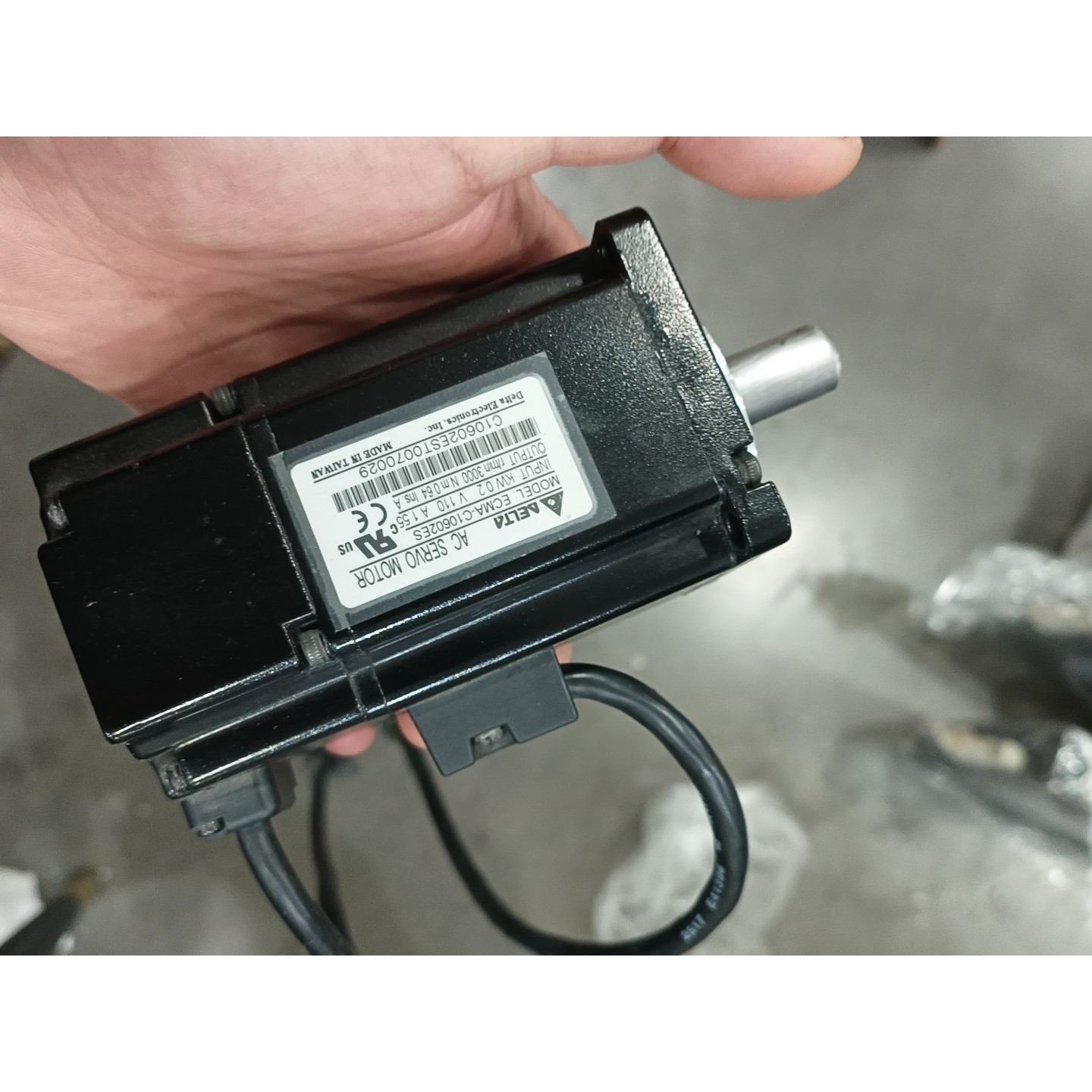 台达  ECMA-C10602ES  伺服电机,4个,