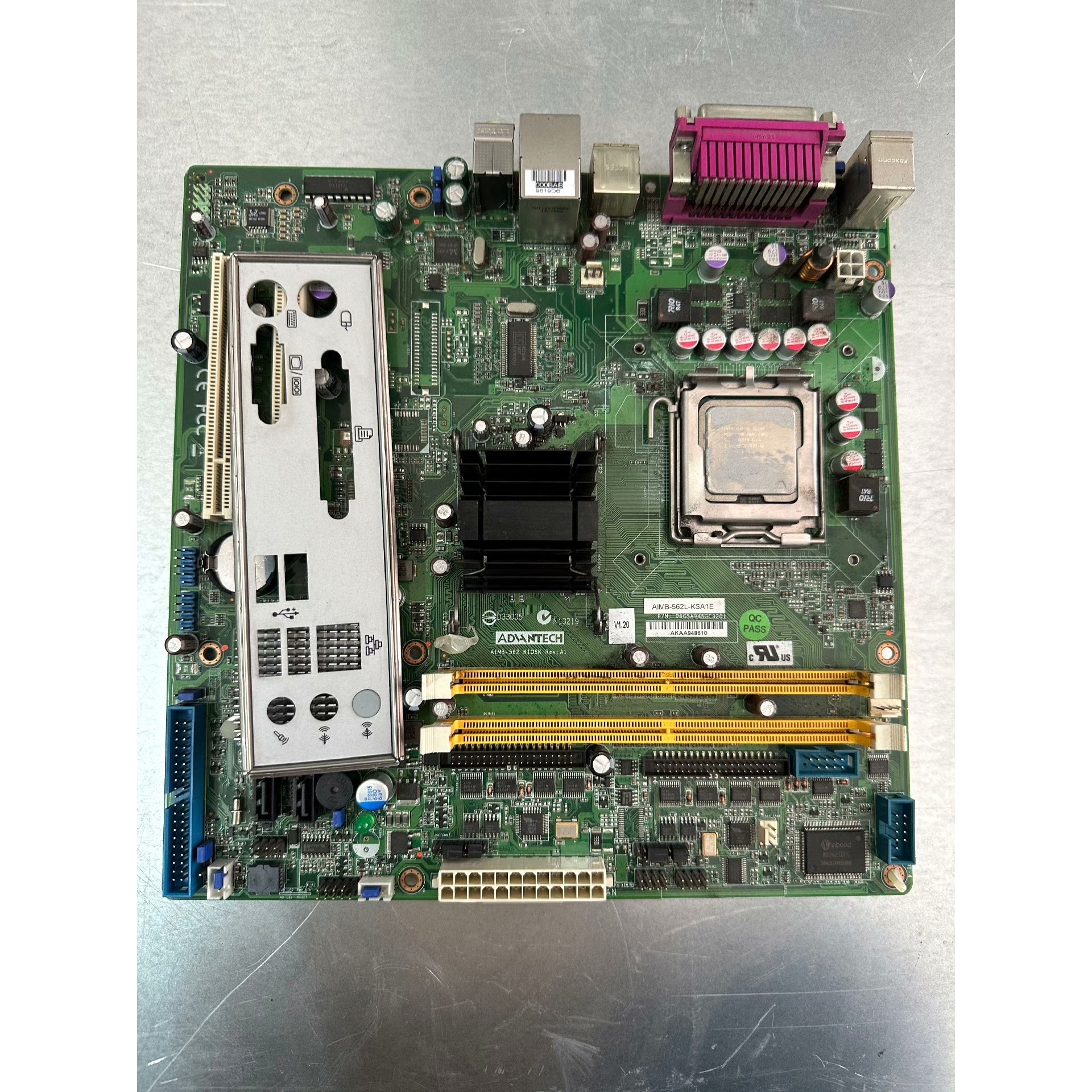 研华工控机主板 AIMB-562 KIOSK Rev:A1