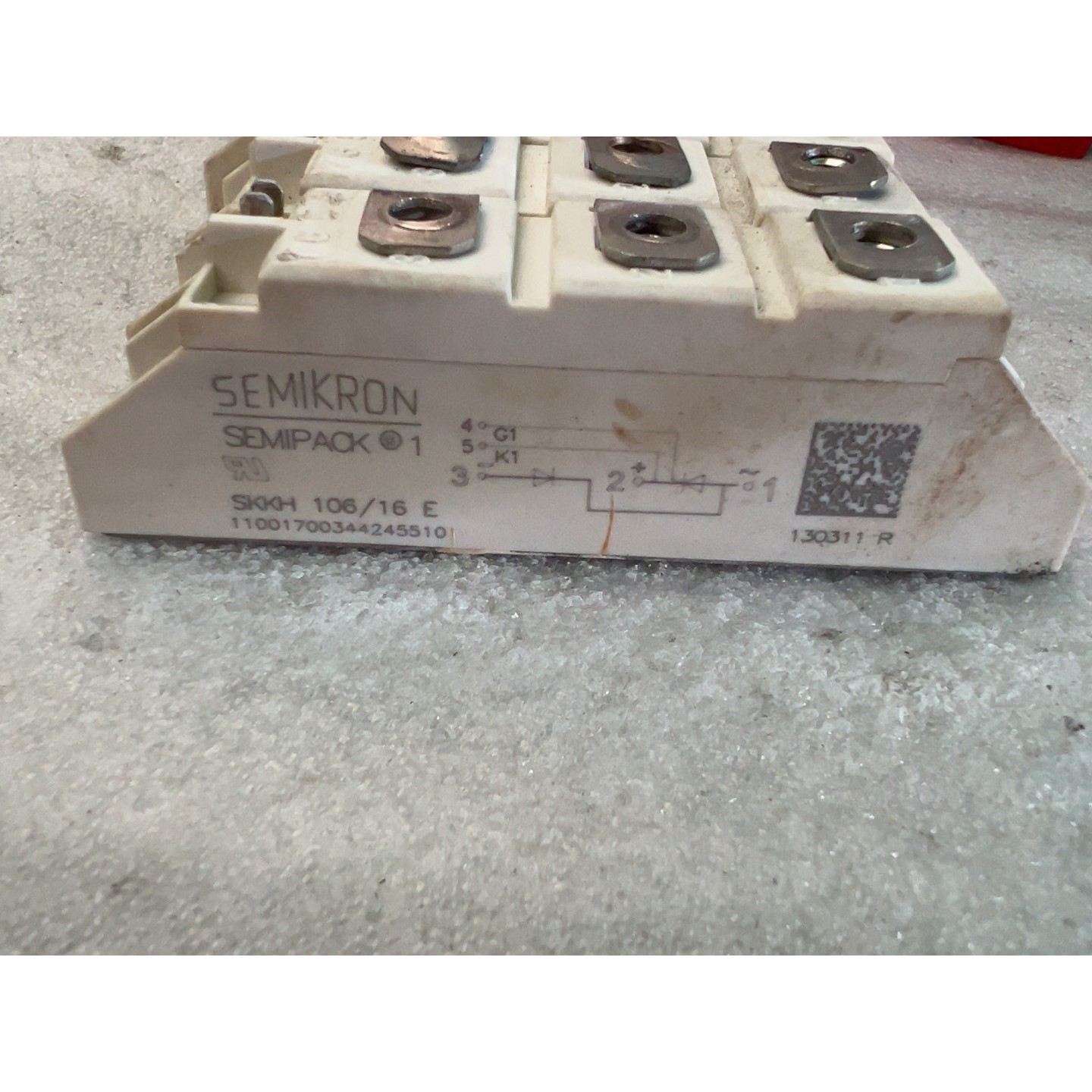 拆机赛米控SEMIPACK模块SKKH 106/16 E,原