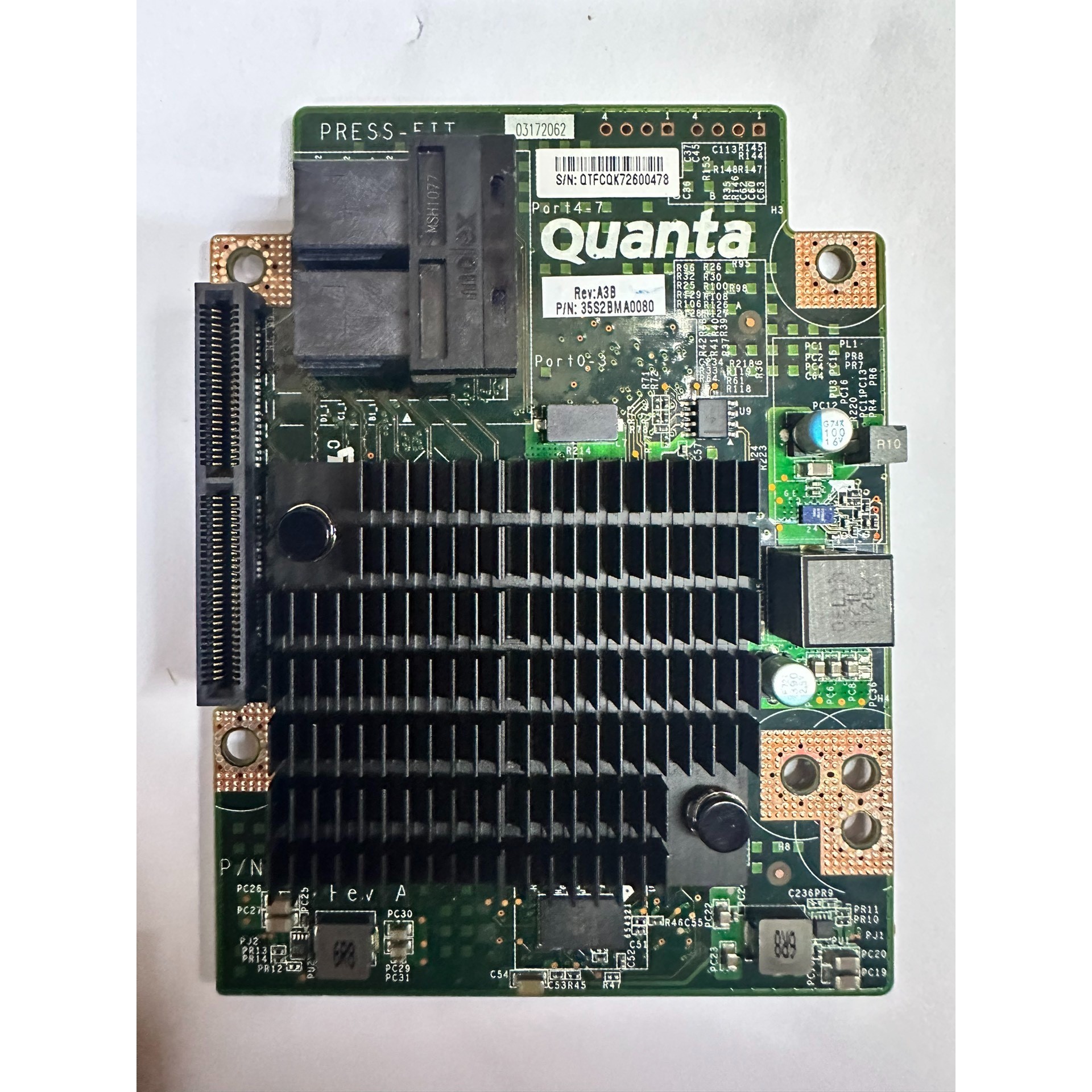 原装广达SAS 3008  T41S-2U服务器D512B-