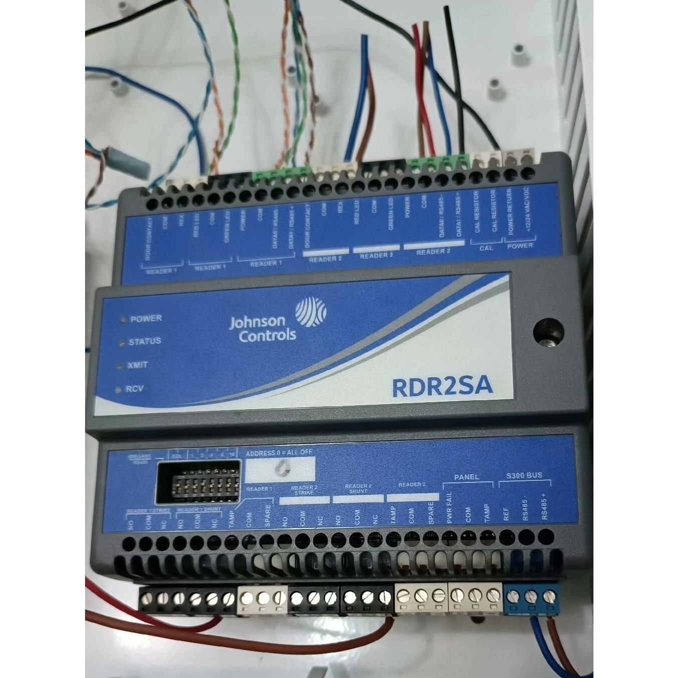 江森门禁控制器S300-DIN-RDR2SA,淘汰机器2台,