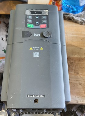 英威腾变频器Goodrive200A,15KW,拆机件,成色