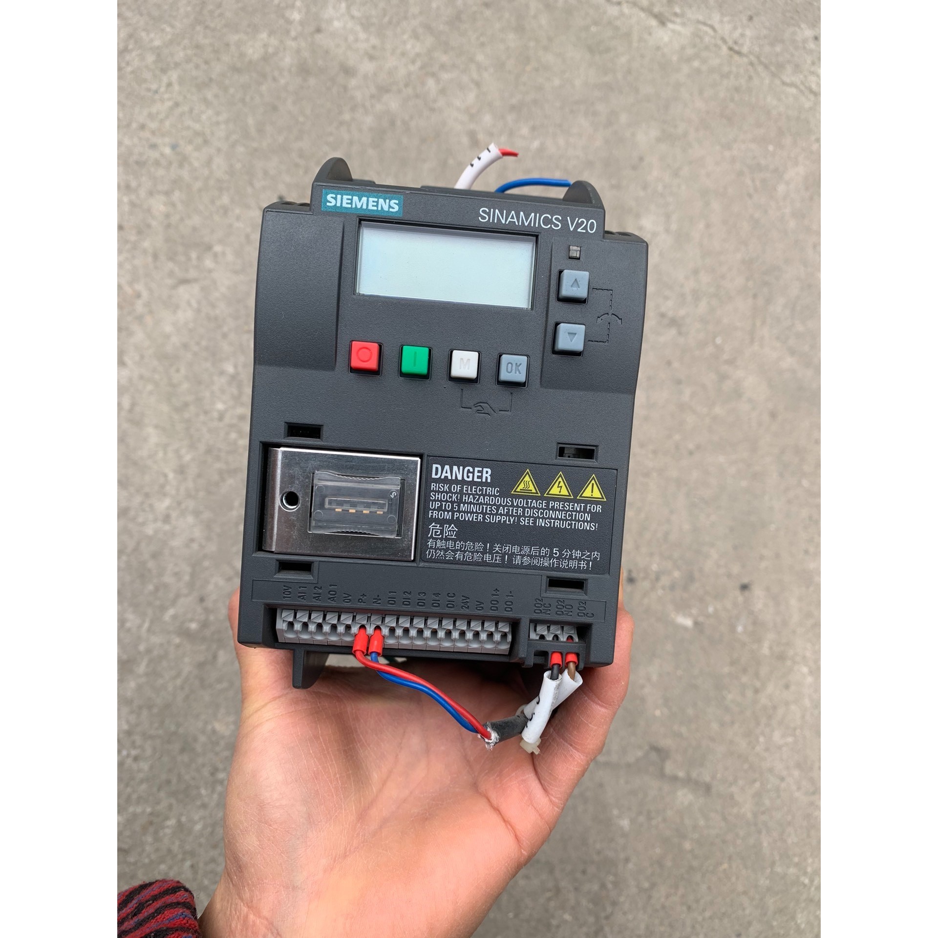 V20变频器 6SL3210-5BB13-7AV0
