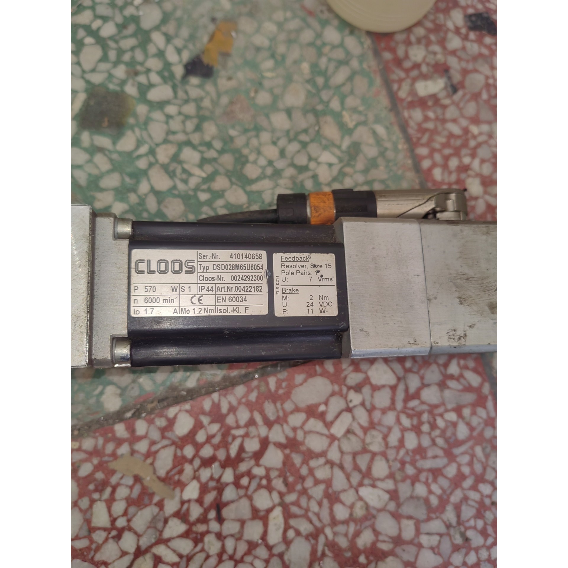 DSD028M-65U6054 CLOOS伺服电机