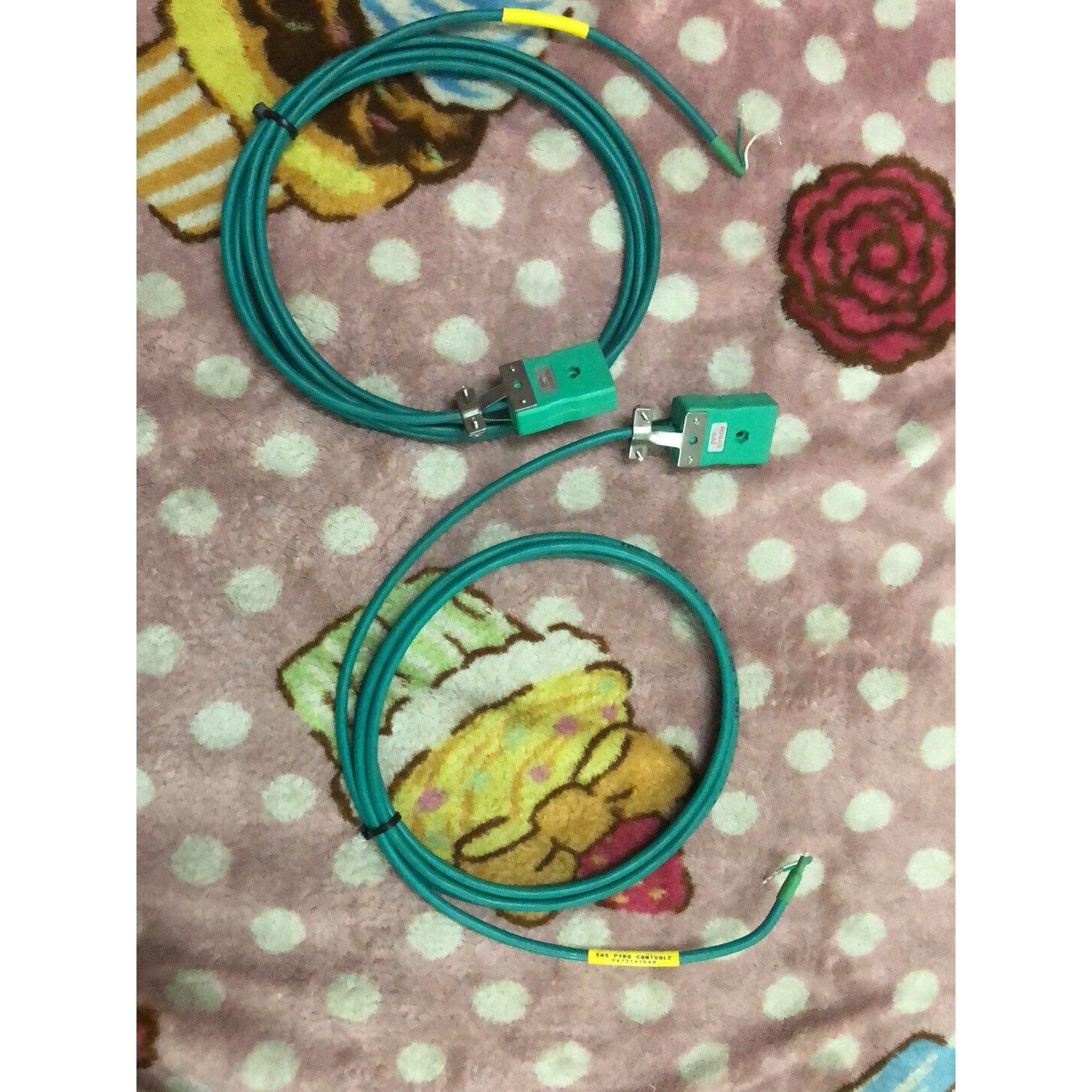 法国PYRO CONTROLE连接线实物拍照 成色如图 原装