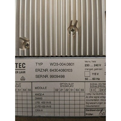 WDM3-004.0801  WD3-004  0801