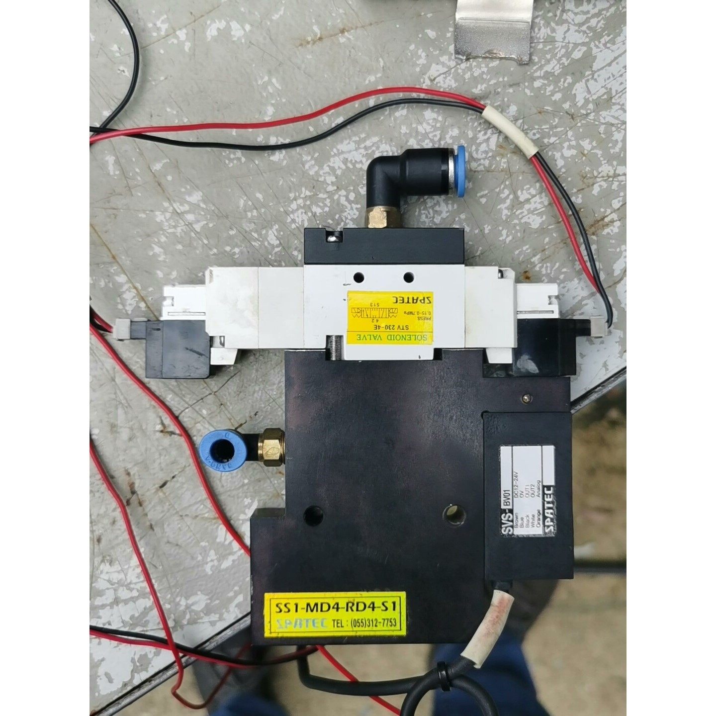 韩国SPATEC精密真空发生器,带真空传感器,实物拍摄功能正
