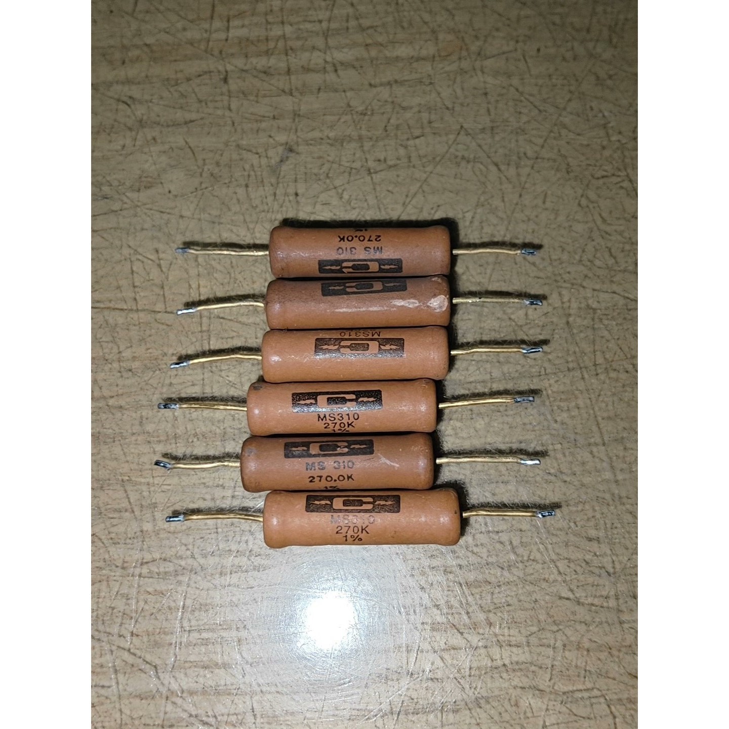 美国CADDOCK加当MS310金脚270K电阻