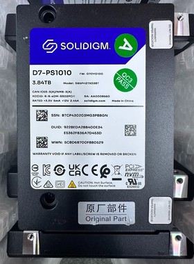 Solidigm/思得  D7-PS1010  3.84T