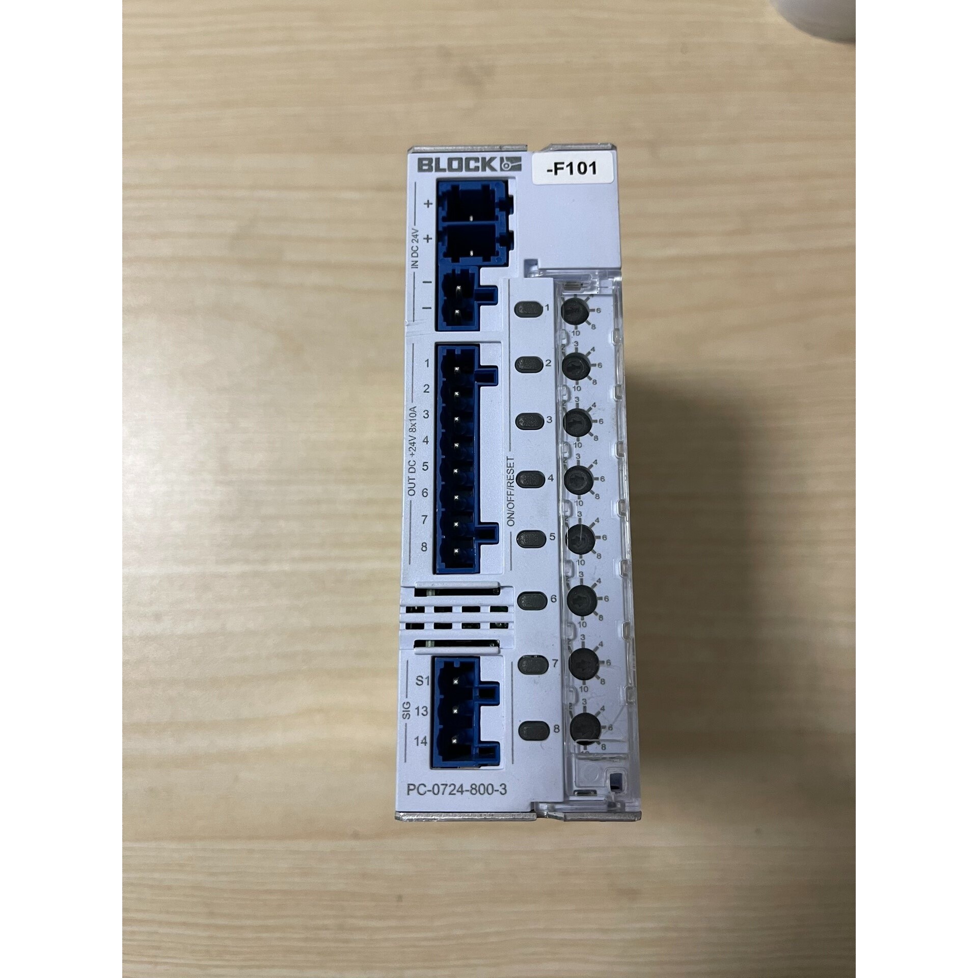 二手BLOCK德国PC-0724-800-3变压器 DC24