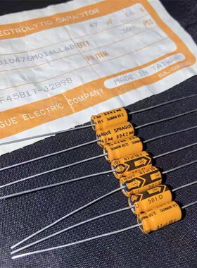 美国思碧SPRAGUE 501D系列47UF16VDC 发烧