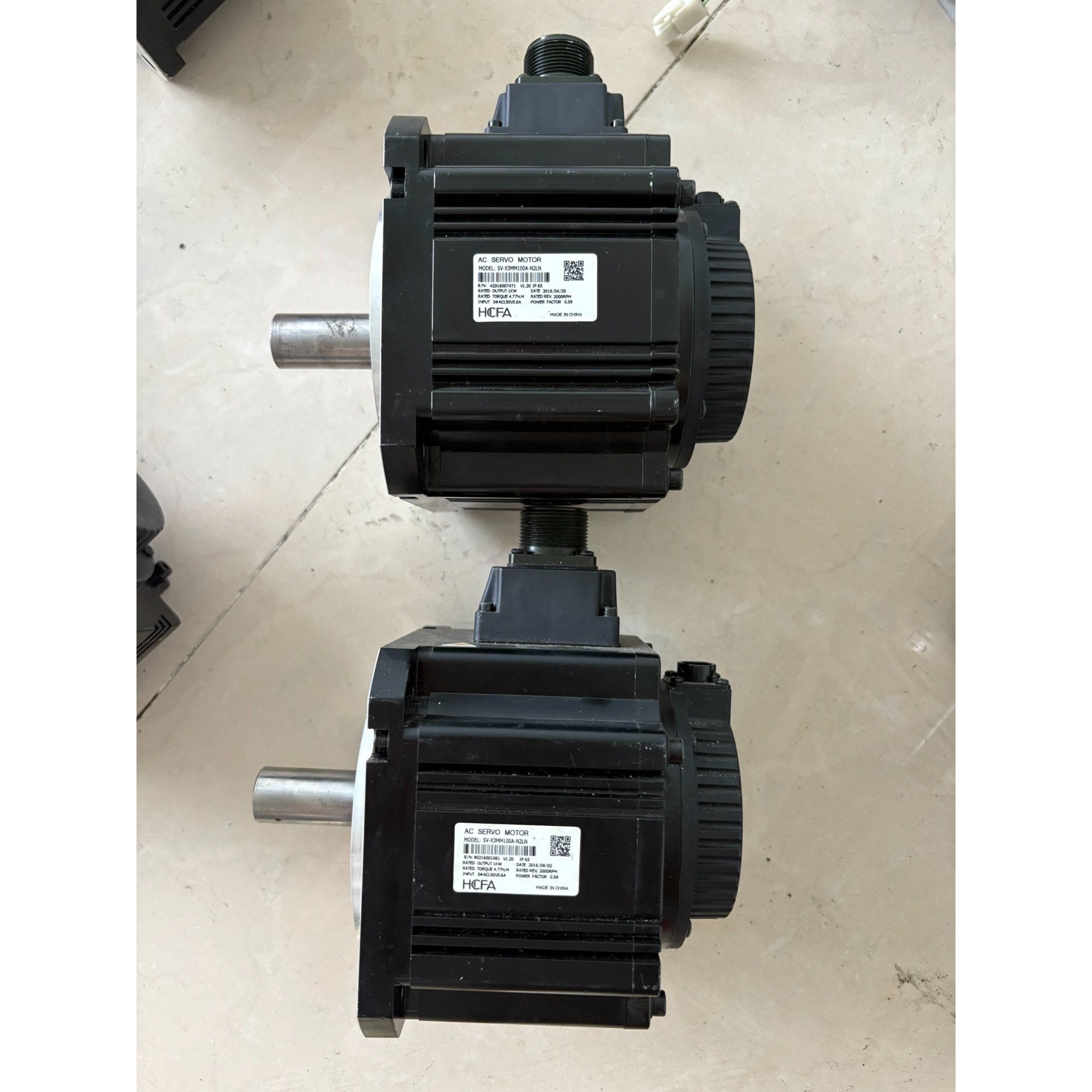 禾川 SV-X3MM100A-N2LN 1KW 电机