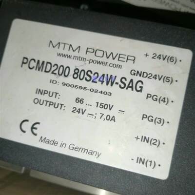 进口电源模块PCMD20080S24W-SAG-K1,德国