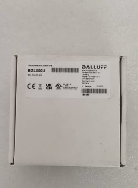全新原装德国巴鲁夫BGL000U光电传感器,型号BGL 20