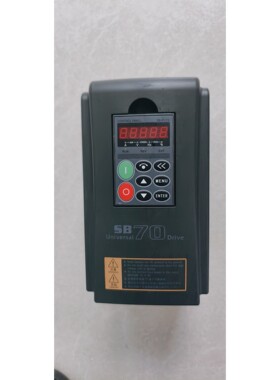 拆机森兰变频器SB70G4,4KW,380V,功能完好正常.