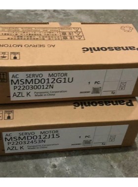 伺服电机MSMD012G1U,MSMD012J1S新的,