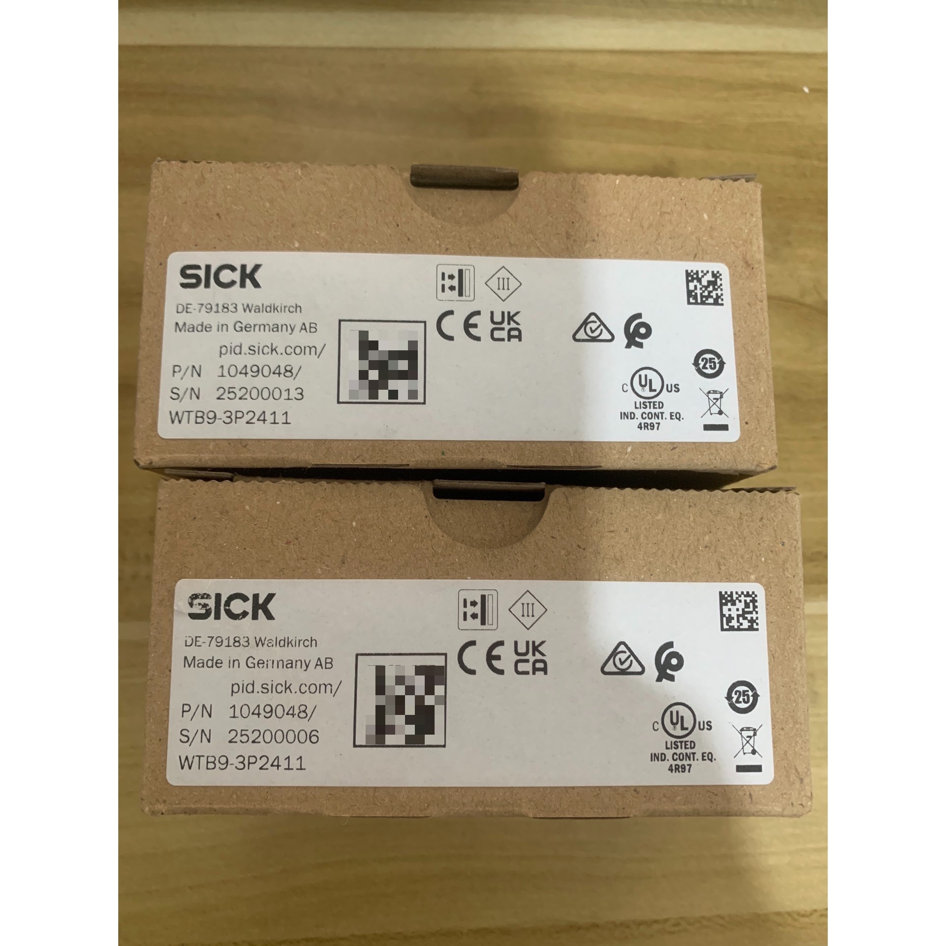 全新原装进口西克SICK光电传感器,型号WTB9-3P241