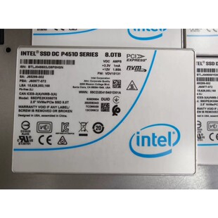 现货拆机英特尔企业级固态P4510  U.2   8T