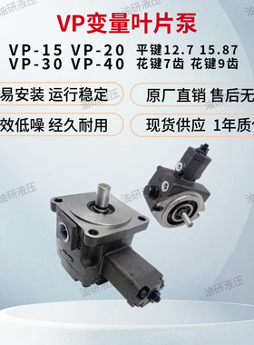 叶片泵液压站泵头VP-20-FA3叶片液压油泵总成VP-30/40-FA液压配件